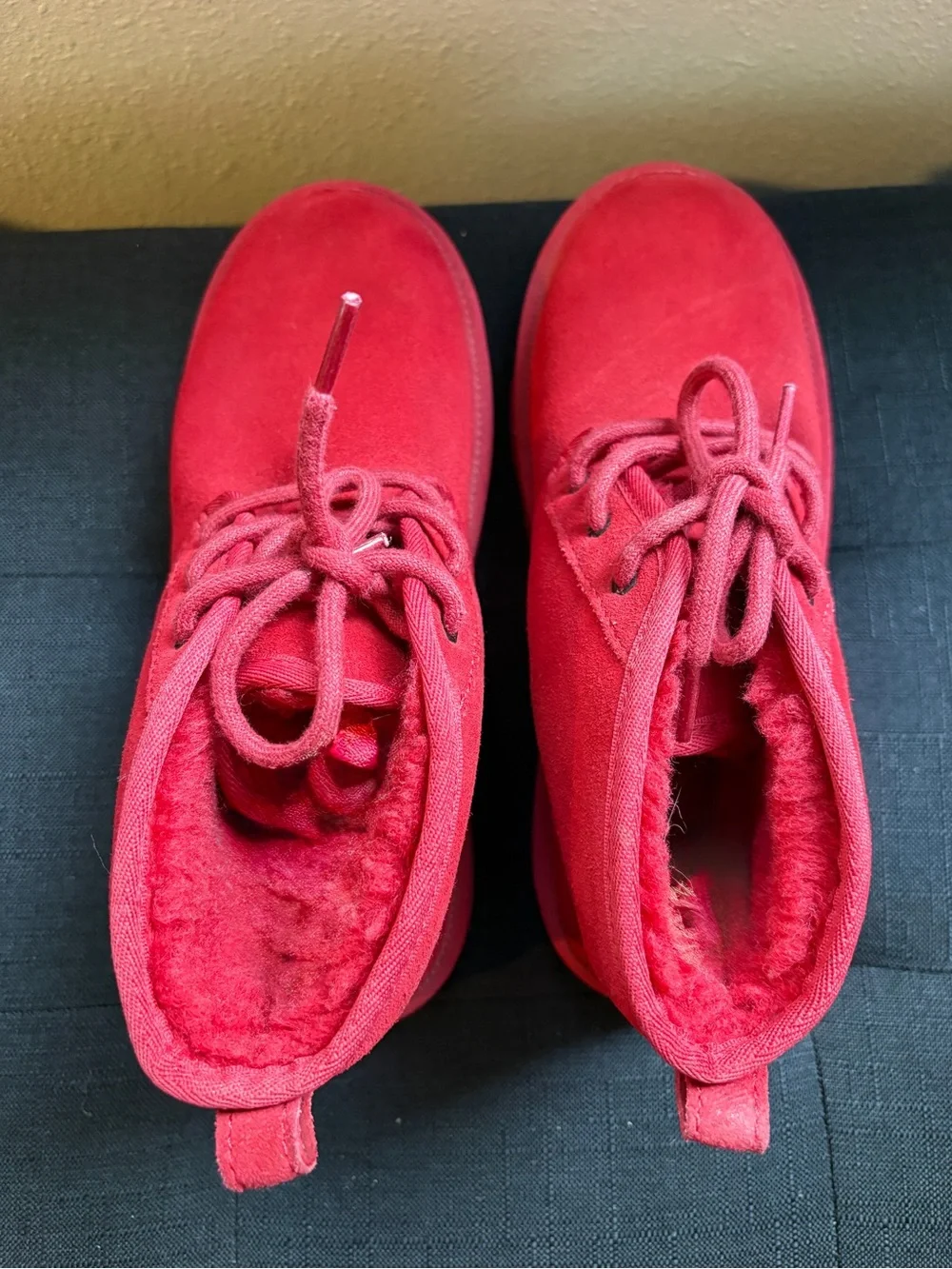 UGG vibrant red
